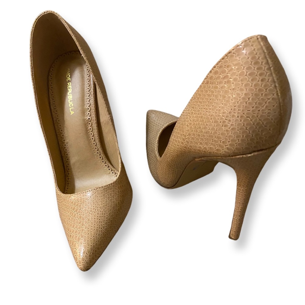 Nude Stiletto Heels